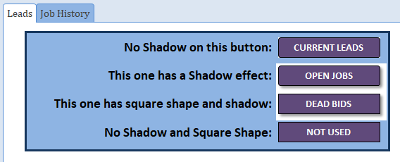 Wrong background colors on buttons with shadows